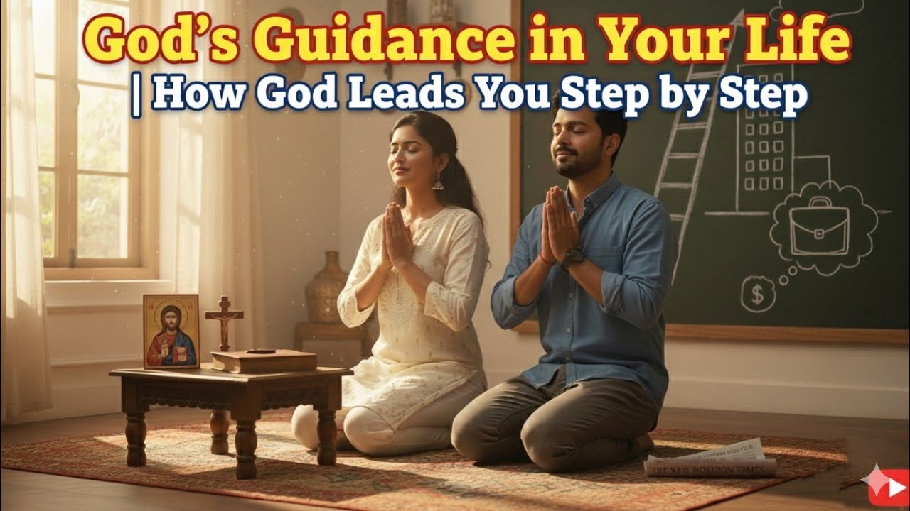 god’s guidance in your life ✝️✨ how god leads you step by step 🙏