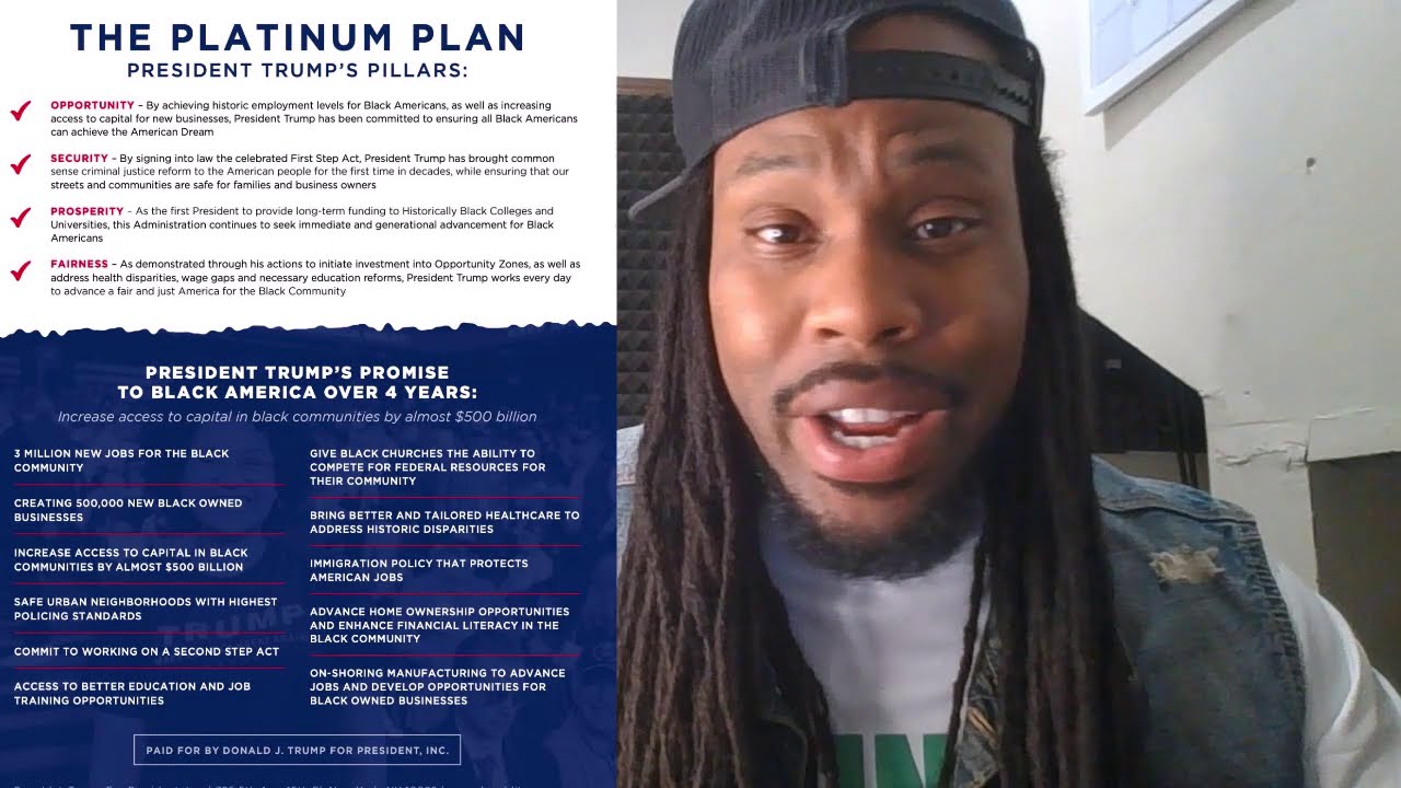 Trump's Platinum Plan For Black America |  Election Day & 4 Year Accountability