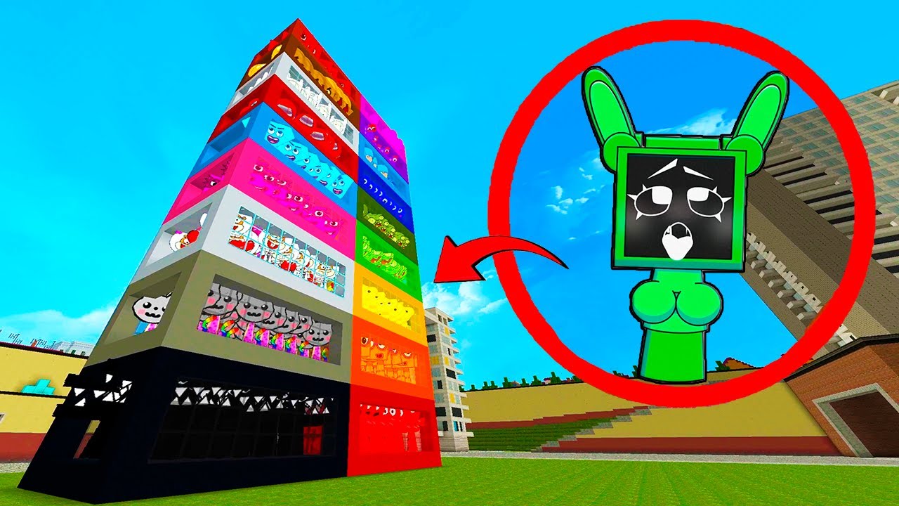 Too Much NEW Incredibox Sprunki OC Nextbots Addon in Minecraft Pe!