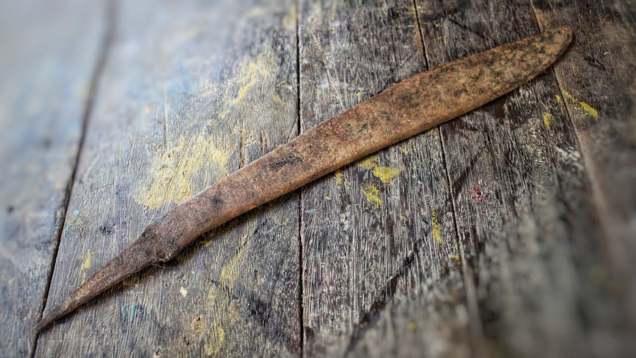 BOLO RESTORATION #knife #bolos#sharp #restoration #restore #asmr #howto #rusty #knifeskills