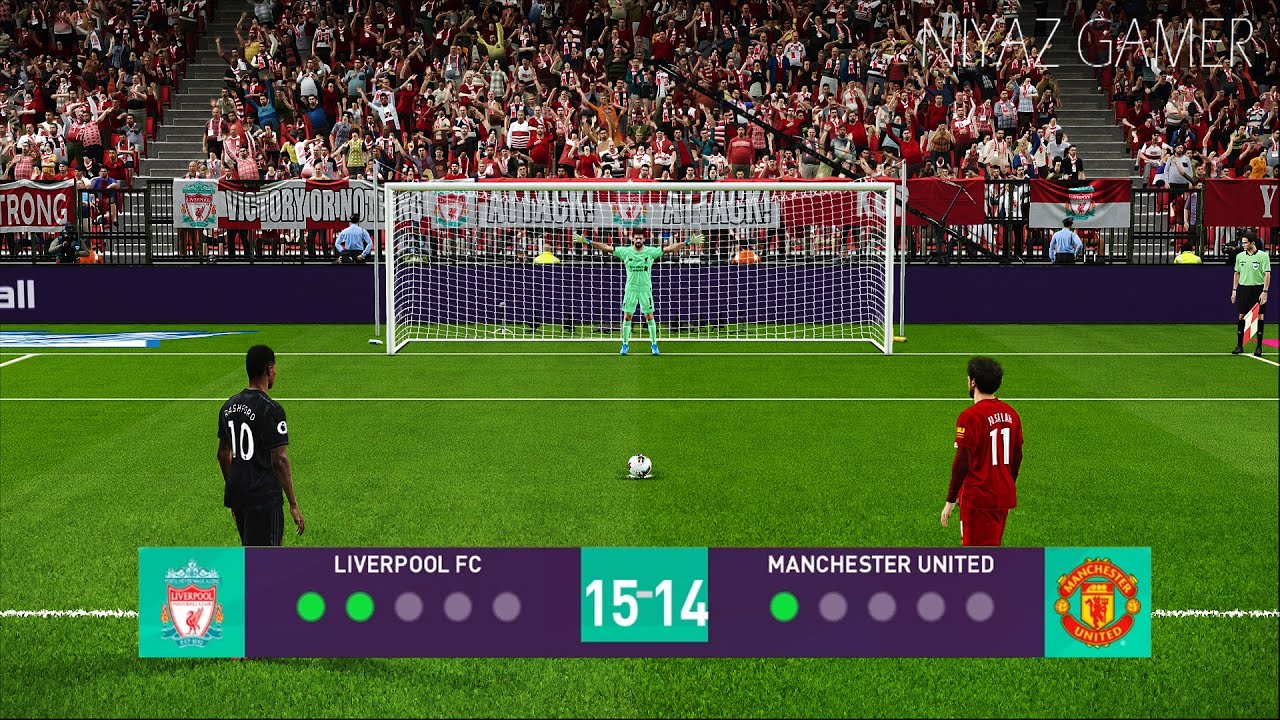 PES 2020 | Liverpool vs Manchester United | Penalty Shootout | Gameplay PC