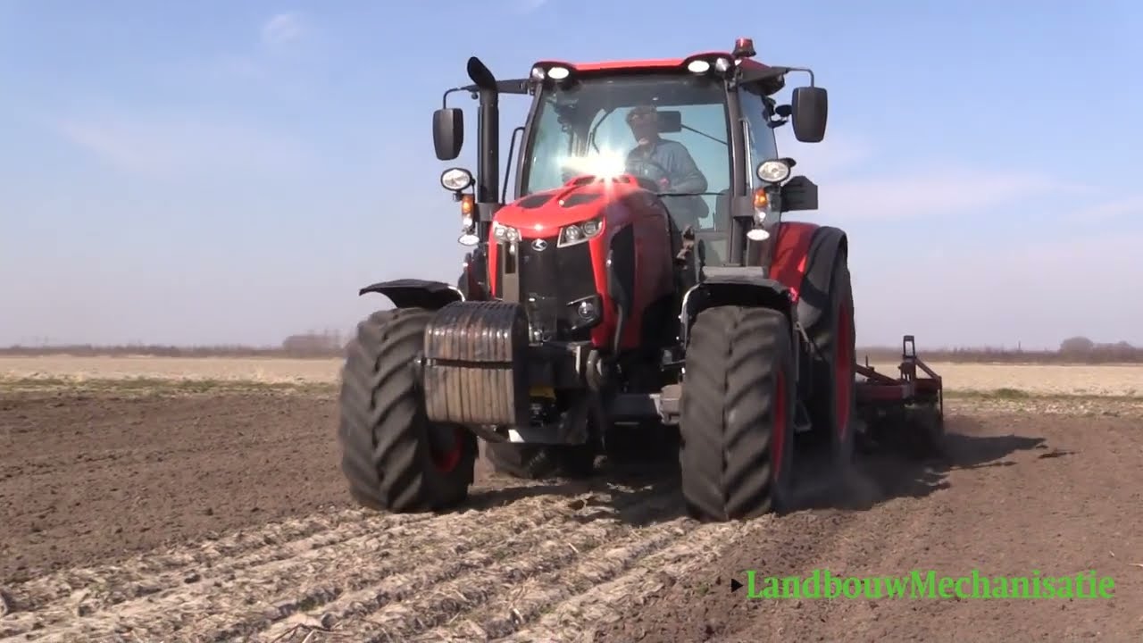 Kubota M6-142 trekkertest