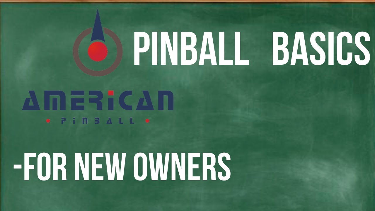 American Pinball - Getting to know your machine (what's inside)