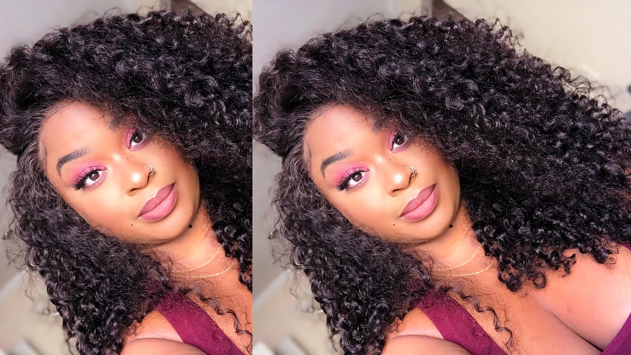Elva Hair | Super Curly Remy Hair | Lace Front Wig