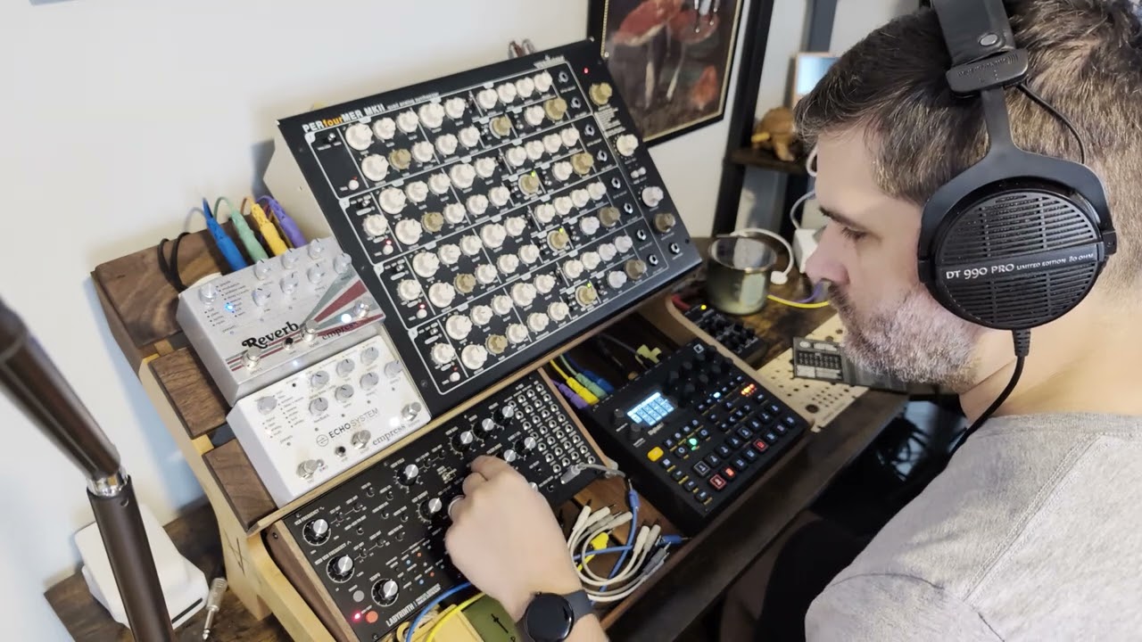 First Labyrinth Techno Jam From Scratch | Labyrinth, PerFourMer, Digitakt 2, Empress Effects