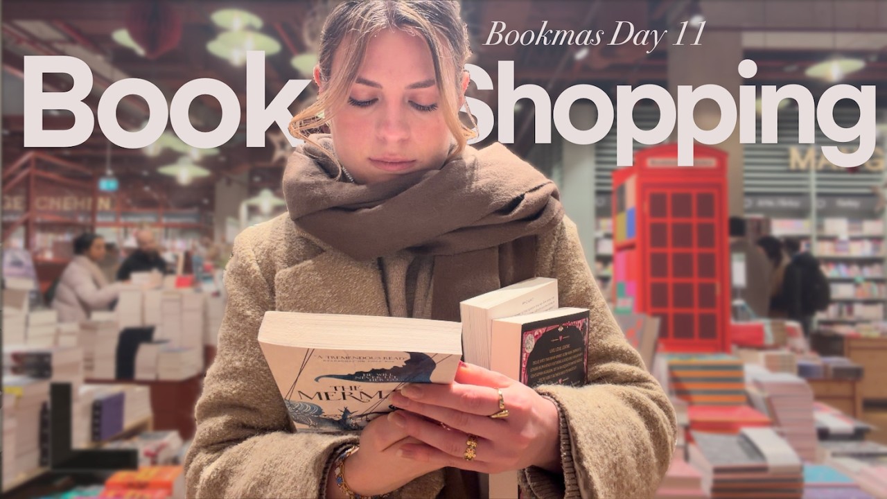 Покупка книг и БОЛЬШАЯ книжная коллекция 🎄📚 Ты меня заставила! | Книжный Рождество, 11-й день