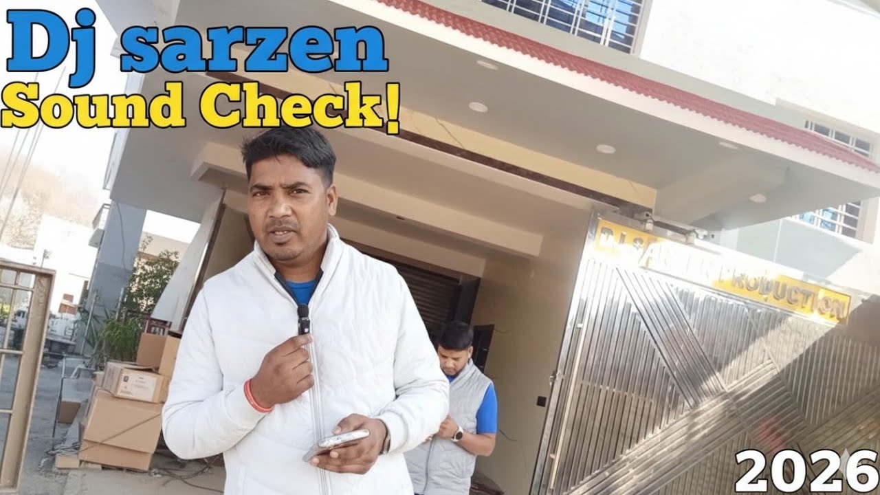 DJ Sarzen Chandankiyari New Setup Testing 2026 | High Bass King
