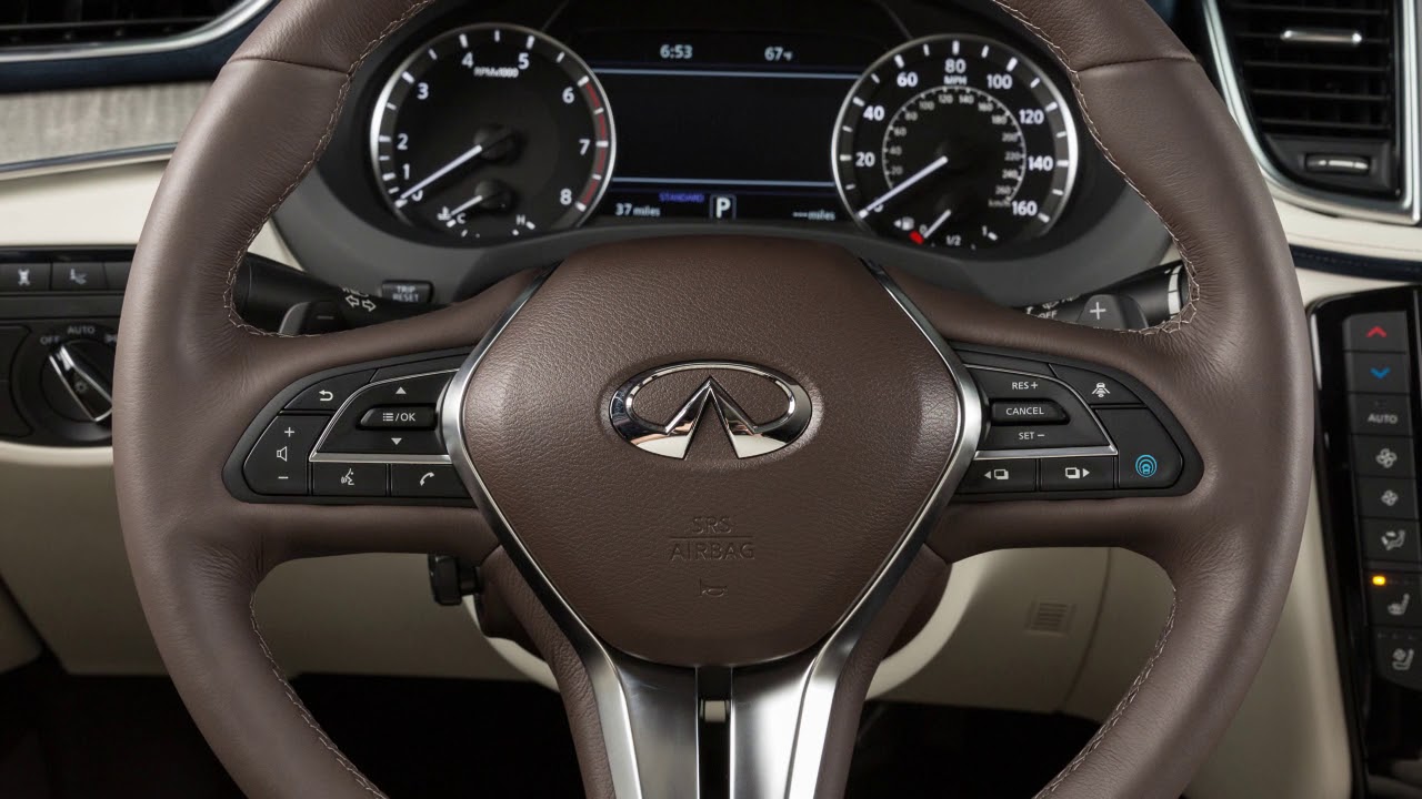 2020 INFINITI QX50 - Heated Steering Wheel (if so equipped)