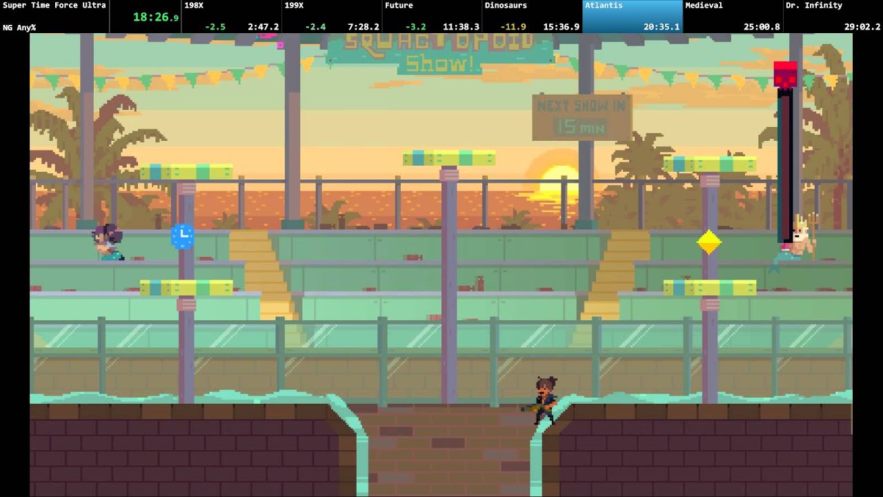 Super Time Force Ultra - NG Any% Speedrun [28:36]