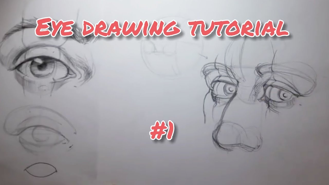 EYE DRAWING TUTORİAL #1