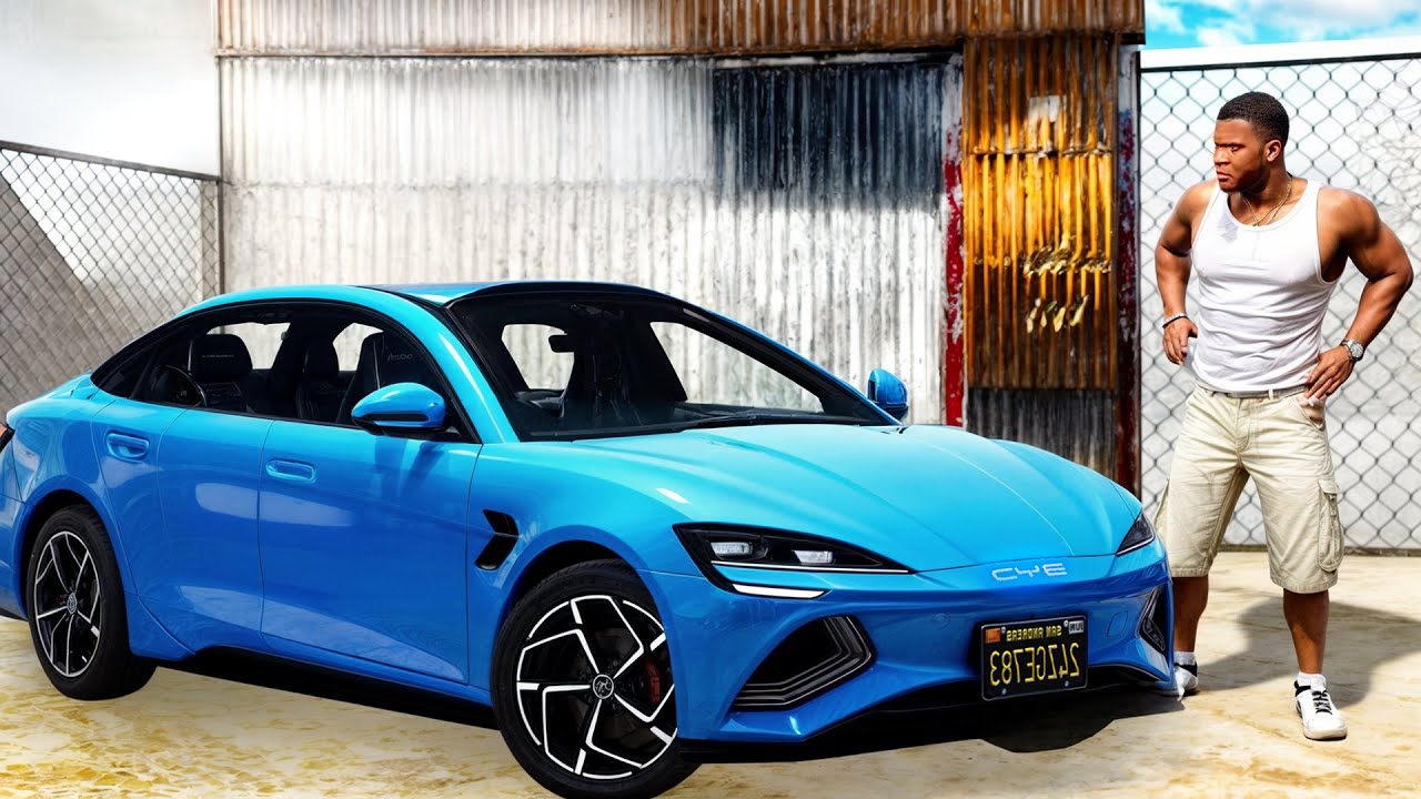 ENG TEZ ELEKTROMOBIL QAYSI BYD YOKI TESLA! SHTATGA YANGI MASHINA KELDI - GTA 5 ONLINE