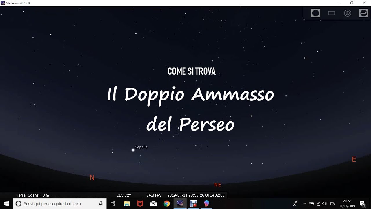 Come trovare il Doppio Ammasso nel Perseo