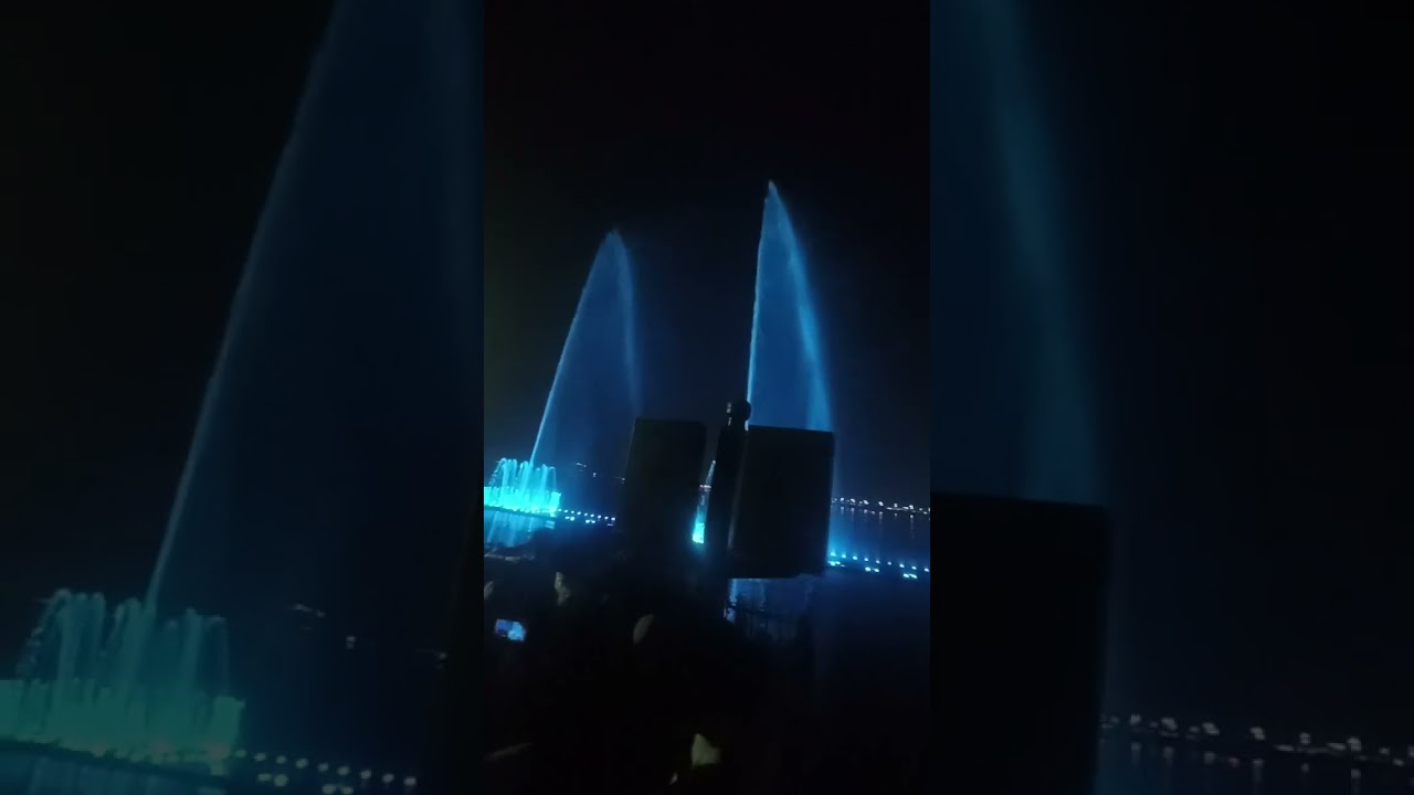 Hyderabad tank bond musical fountain