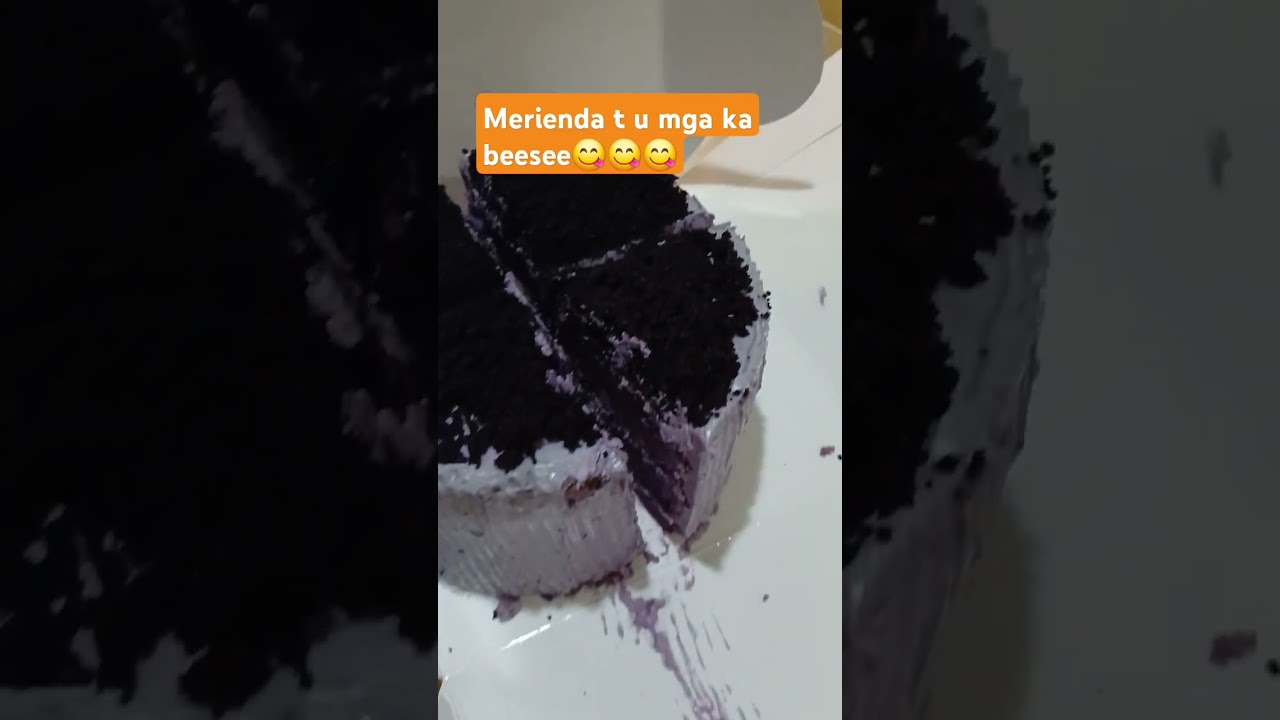 UCC cake  mga ka beesee dala ni boss #shortvideo #cake #merienda #tinycakesideas