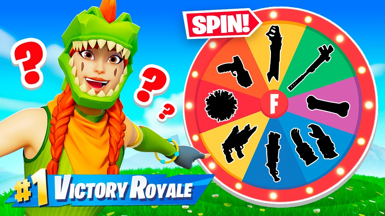 *MYSTERY WHEEL* Picks MY LOOT in Fortnite Season 3!