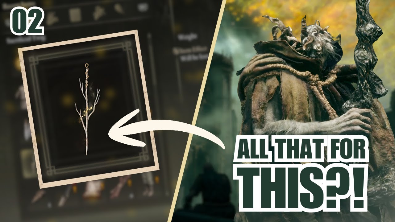 HE GAVE ME A TWIG?! | Elden Ring