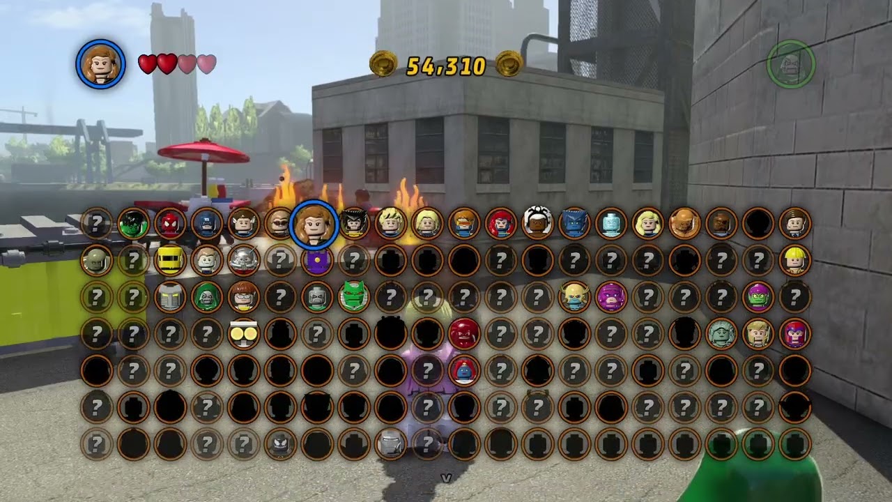 Helping Citizens in Lego Marvel.