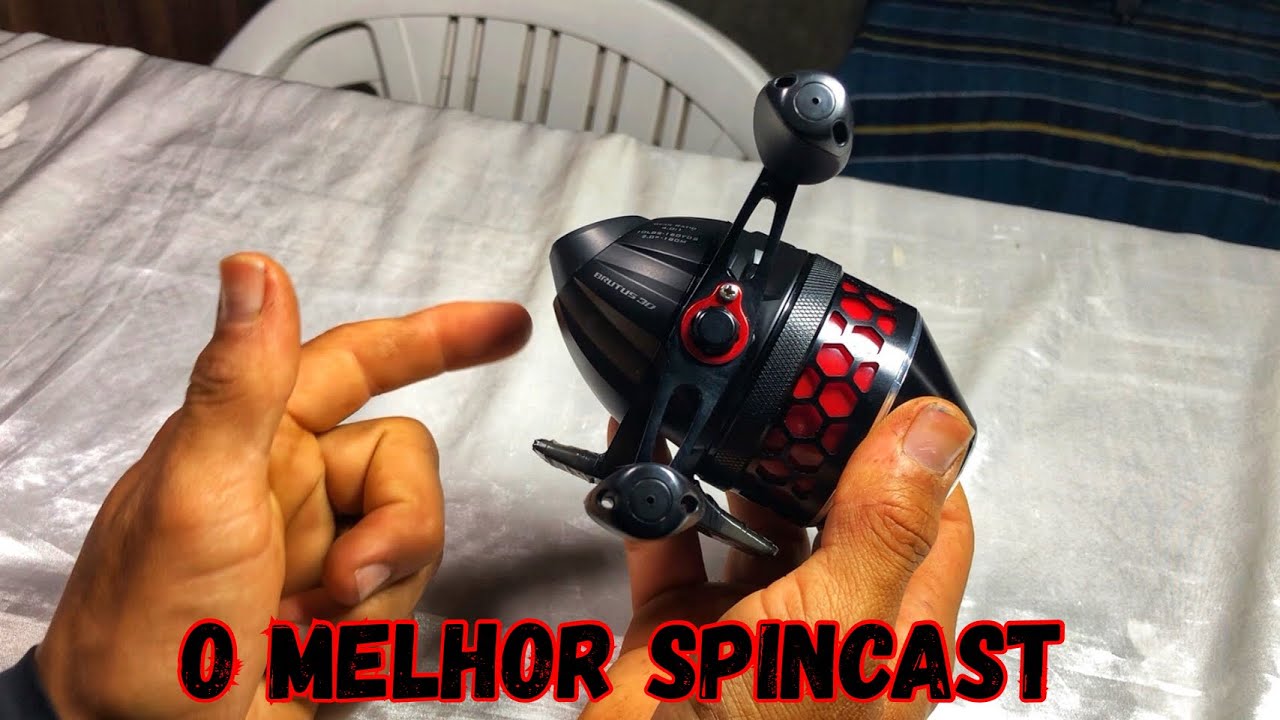 Brutus, O MELHOR SPINCAST PARA PESCA COM ESTILINGUE… pescaria