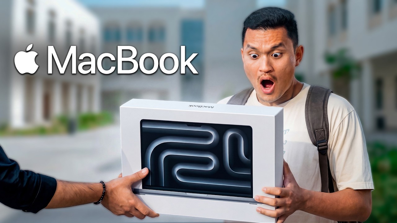Surprising Medina University Students with MacBooks! *EMOTIONAL*