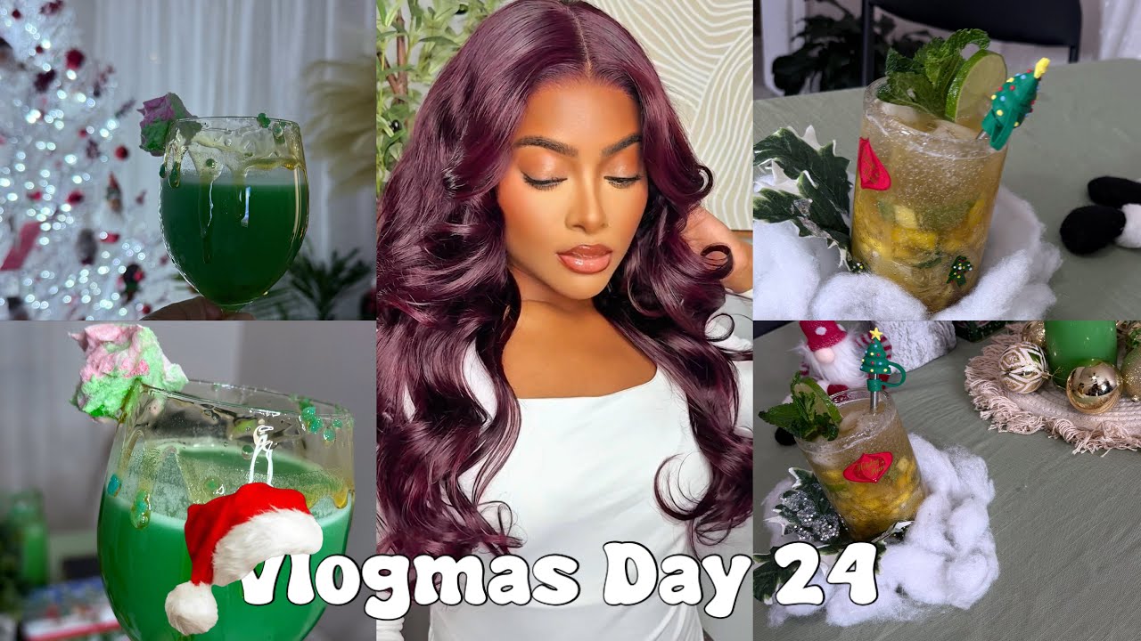 VLOGMAS DAY 24 | Christmas Cocktail Challenge!