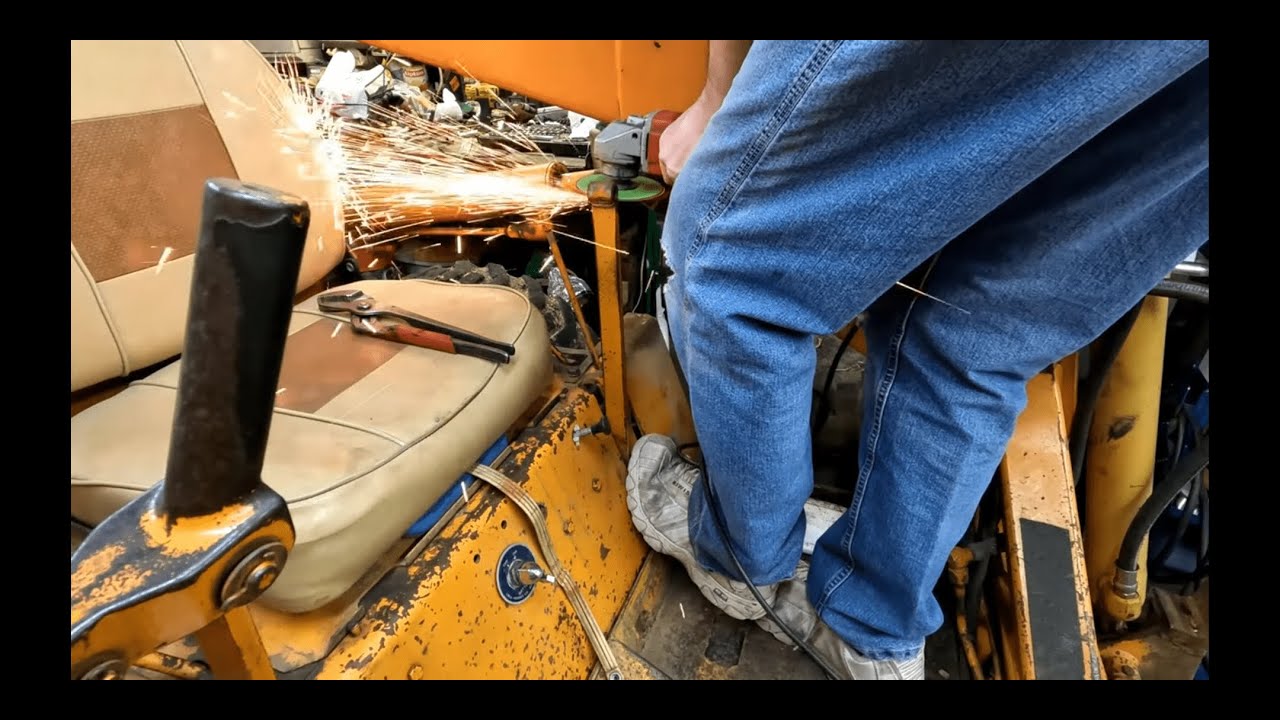 Fixing the slop in the control handles on my Case 1845 skid steer
