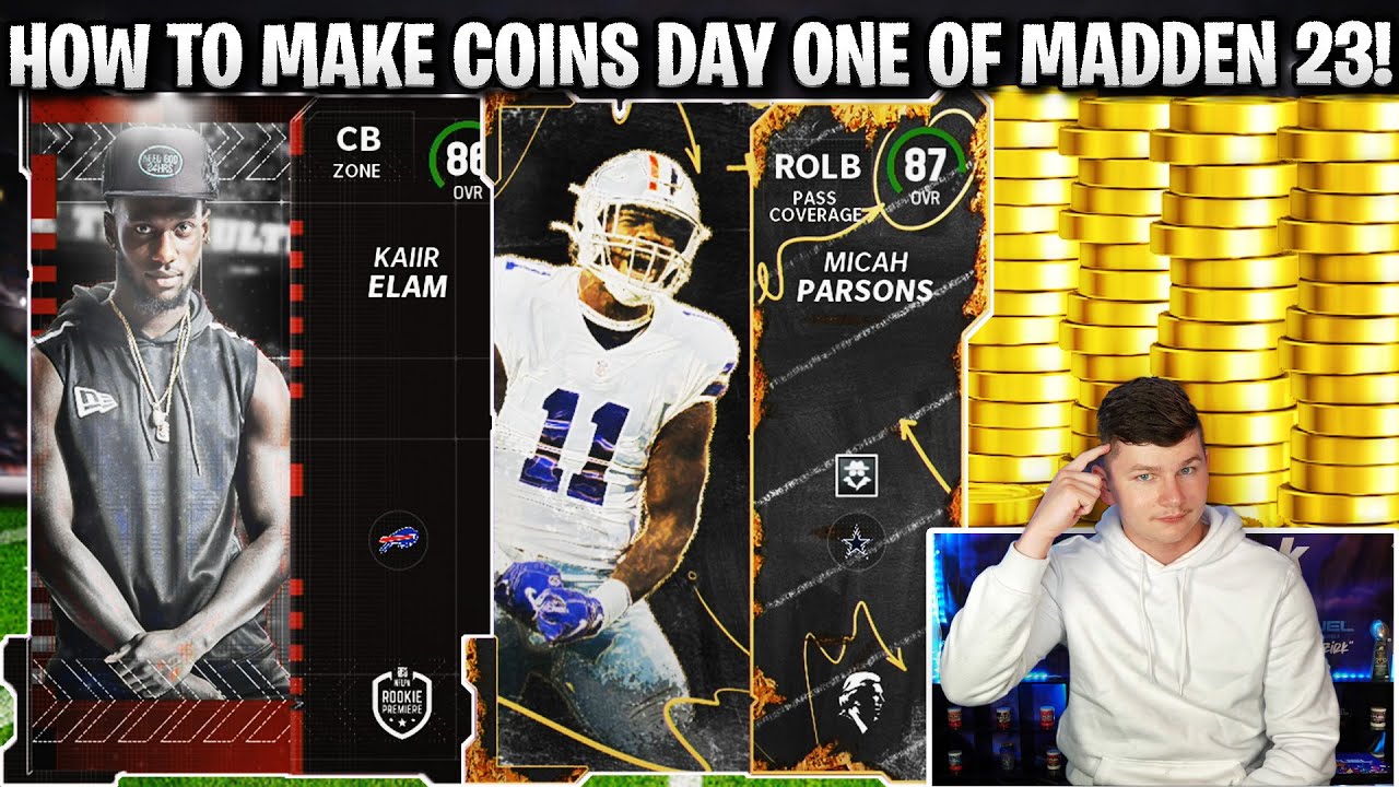 HOW TO MAKE COINS DAY ONE OF MADDEN 23 ULTIMATE TEAM! | MADDEN 23 ULTIMATE TEAM