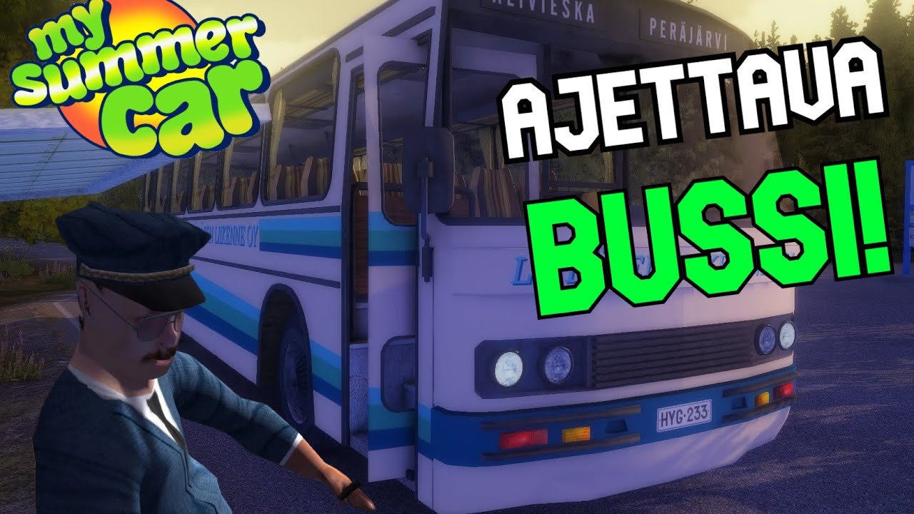 Driving From Teimo To Home With BUS! | My Summer Car | Thrustmaster TMX Pro