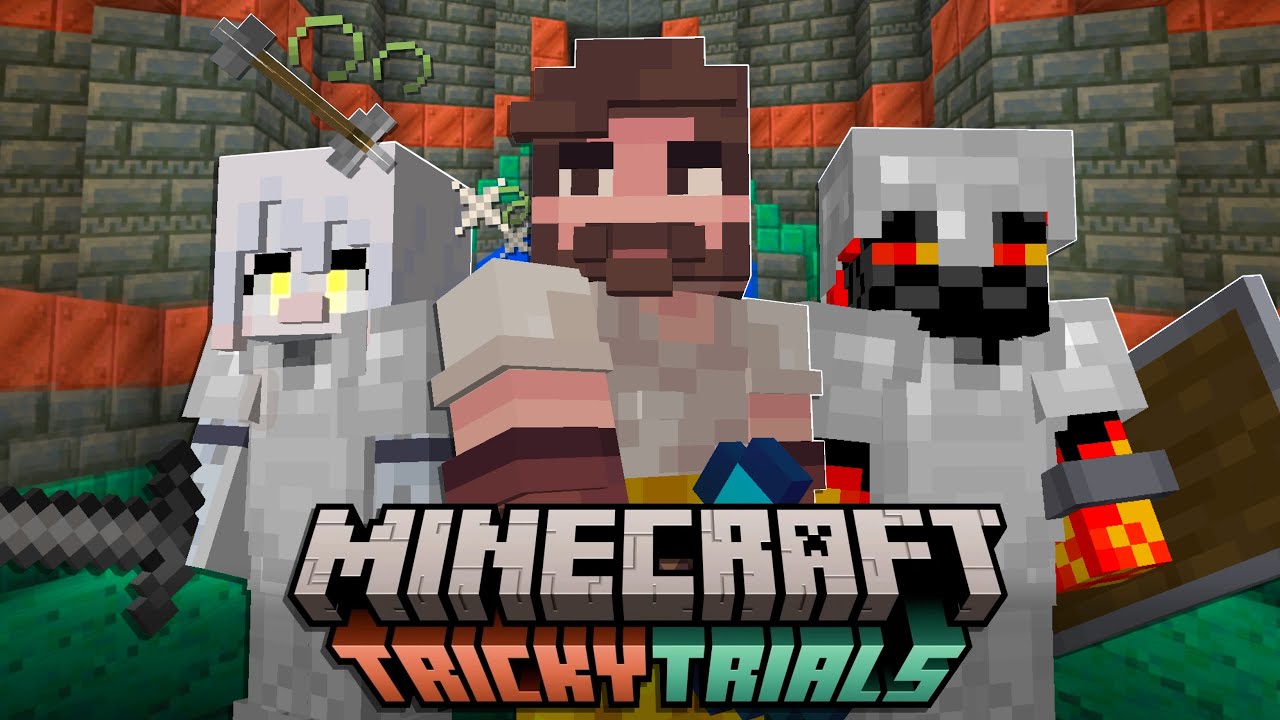 Three Idiots experience a trial chamber for the first time | Minecraft 1.21