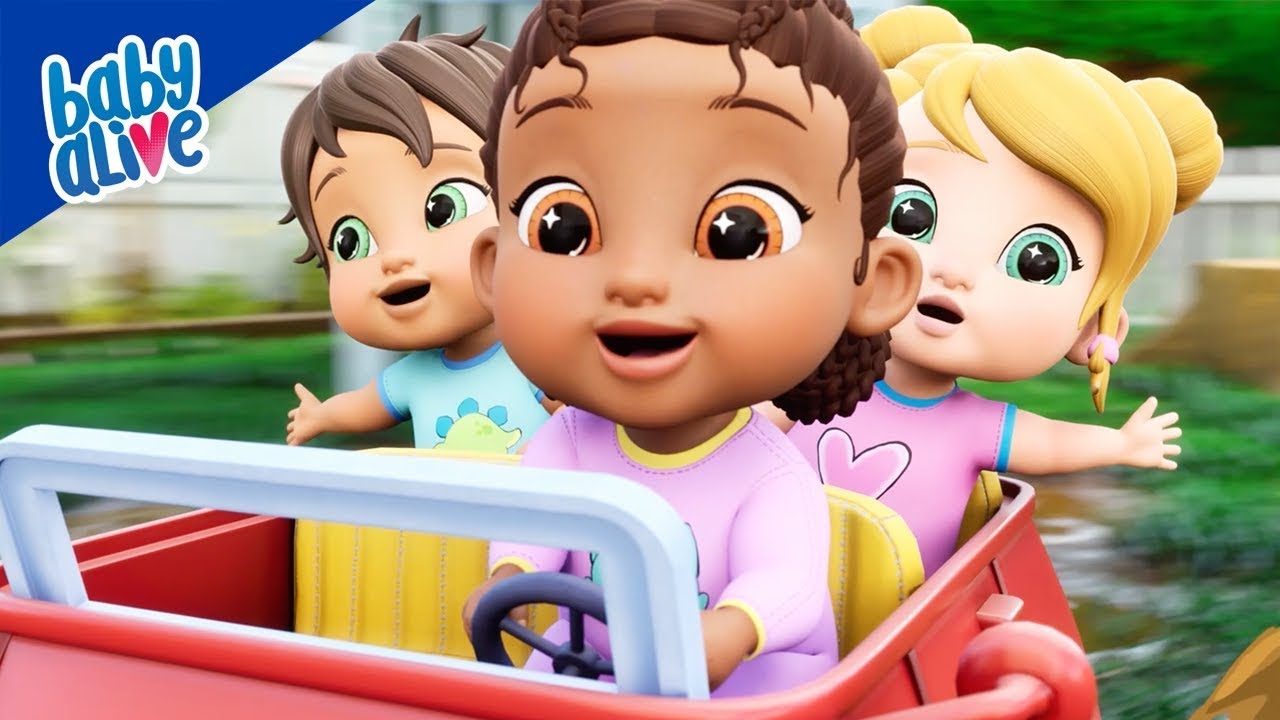 Lavado de Autos para Bebés 👶🏻 Baby Alive en Español 👶🏾 👶🏼 Dibujos Animados Para Niños 💕