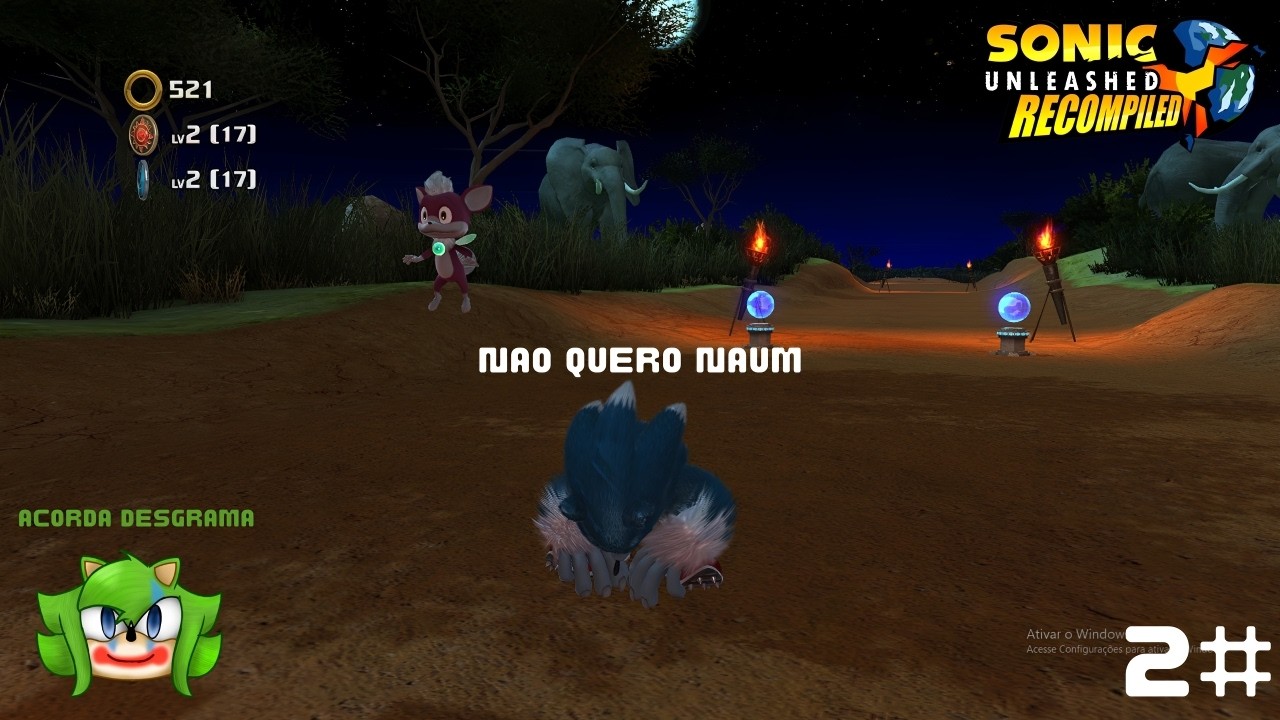 Continuando onde paramos na Saga da África em Sonic Unleashed! 2#