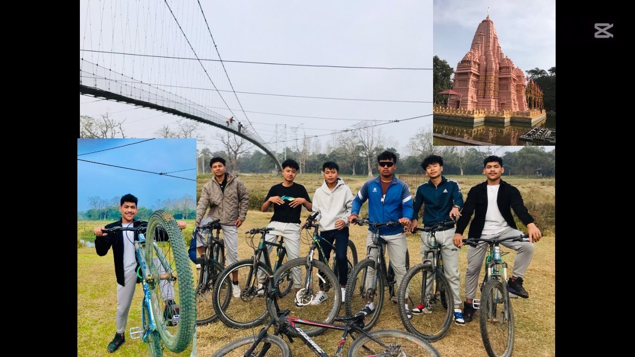 Day 2 (chitwan sauraha hatichowk cycling vlog)our educational tour 2082 class 10 