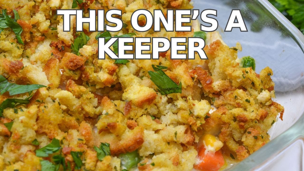 The Ultimate Comfort Casserole | Chicken and Stuffing Casserole