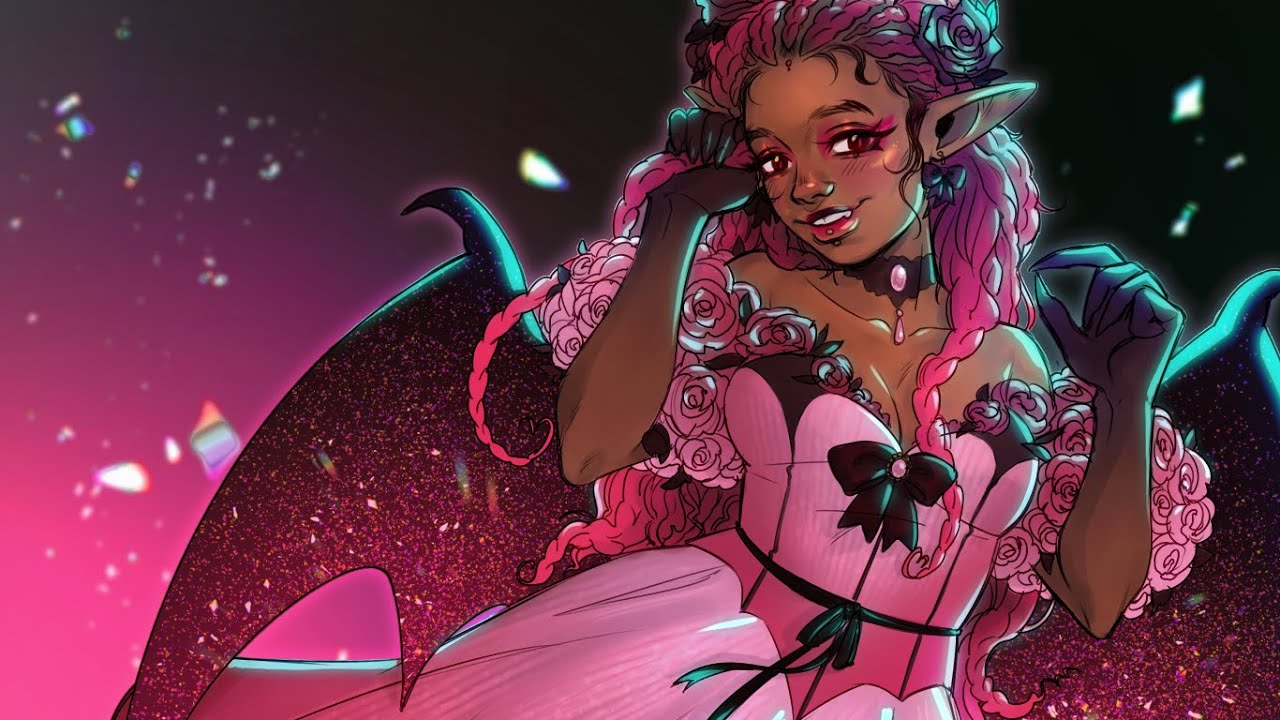 Pinterest Board Vampires | Speedpaint pt. 1