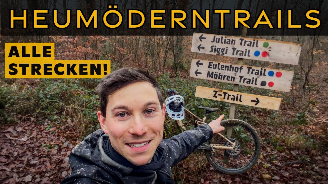 Enduro-Action mit E-MTB ⚡️ Heumöderntrails Treuchtlingen I Alle Strecken getestet!
