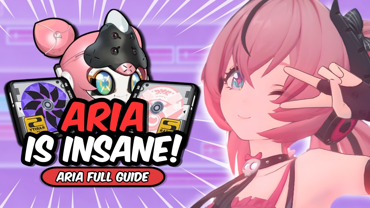 IS ARIA THE BEST ANOMALY DPS? | Best Aria Guide, Build & Early Access Showcase! - Zenless Zone Zero