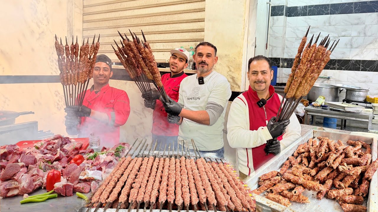 كفتة الحاتي رقم 1 في مصر❗️ولية ممكن الكفتة تفك من على السيخ 💯 هنا أسرار وتركات ماحدش هيقولك عليها✌️