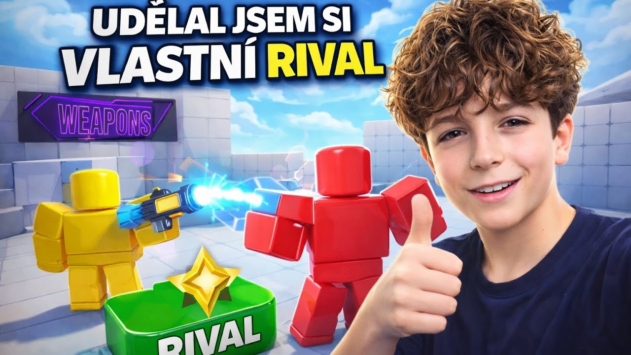 Vytvořil jsem si vlastní rival z hru tečka A zahráli si známý YouTubeři jako Dodo MG fitman a sťeps.