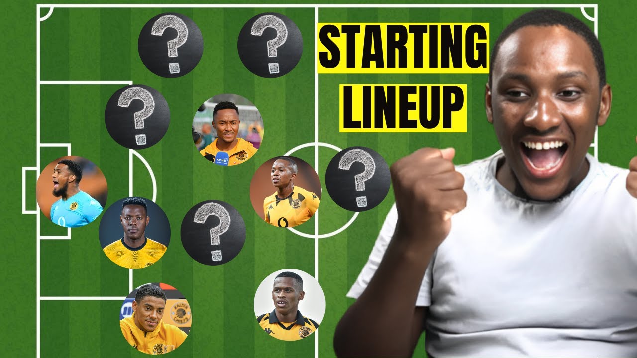 Kaizer Chiefs vs Golden Arrows (Starting XI)