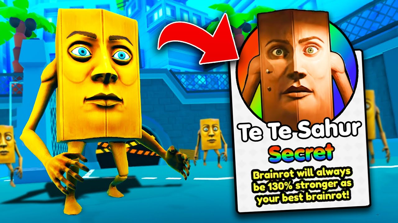 Открываю OP SECRET Te Te Sahur в Brainrot Evolution! (Roblox)