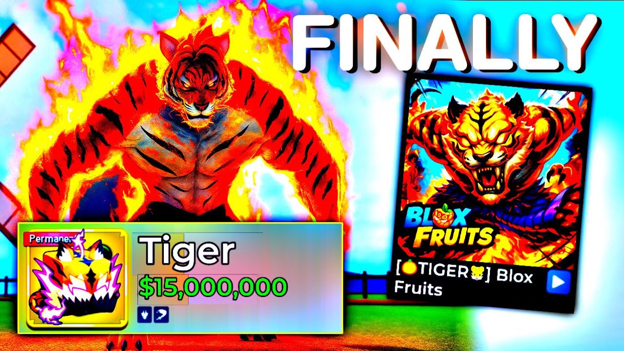 This SECRET TIGER UPDATE is INSANE! All Stuffs + GUIDE! (Blox Fruits) 🎃🐯