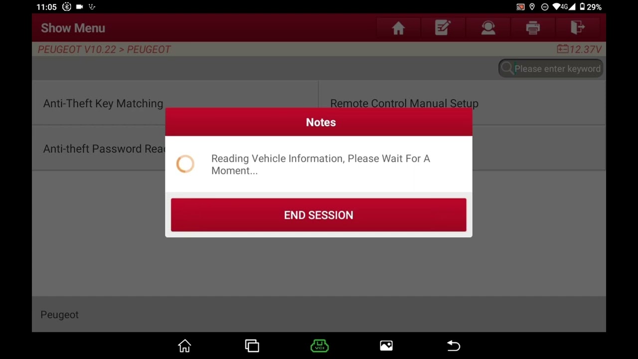 LAUNCH X431 IMMO Pro all key lost Programming Video: PEUGEOT 408