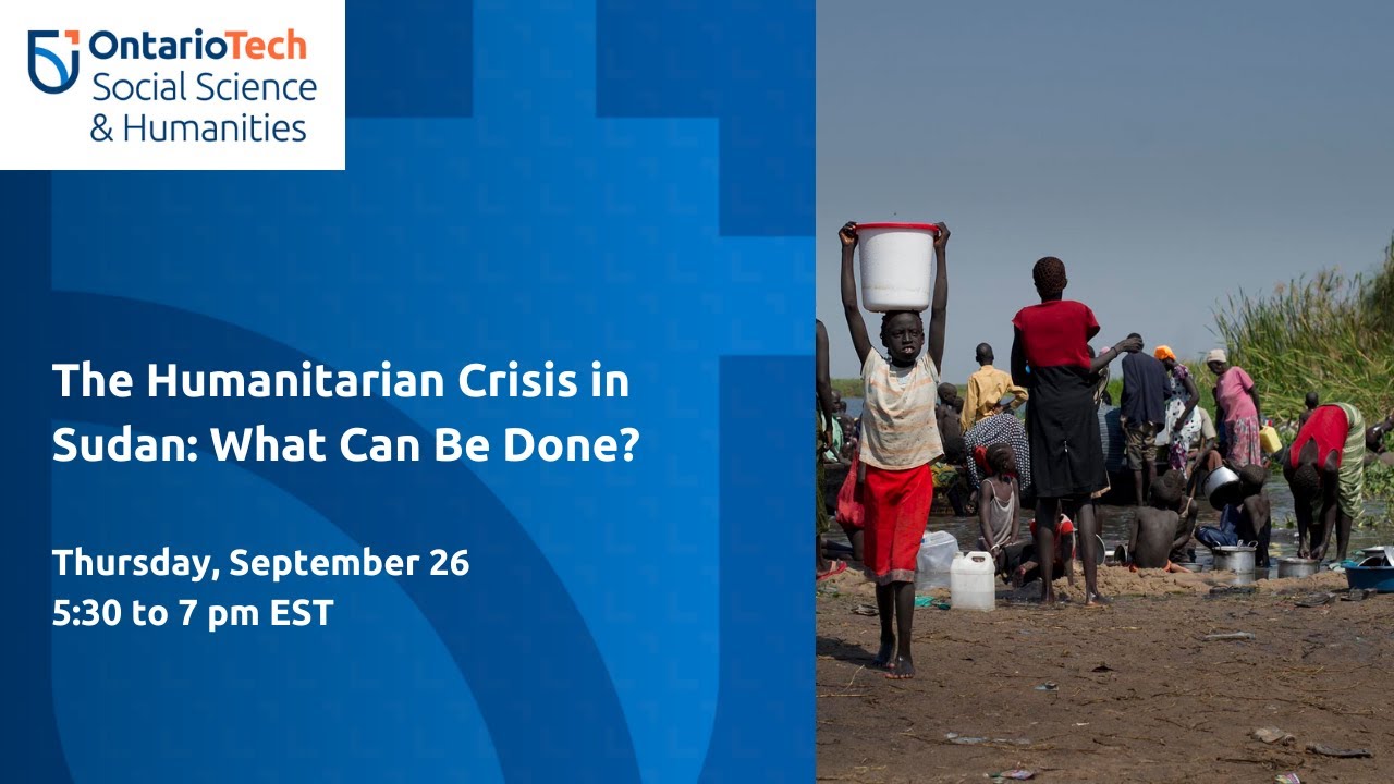 The Humanitarian Crisis in Sudan: What can be done?