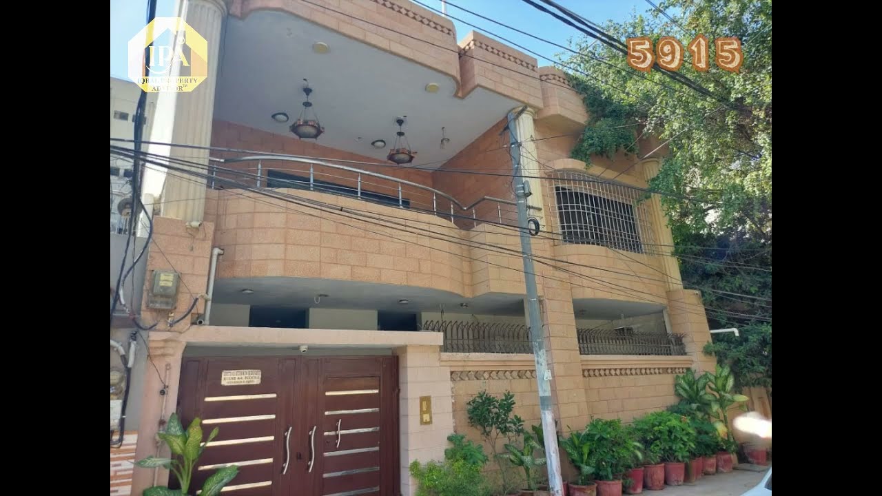 Double Story Bungalow For Sale In Gulshan Iqbal Block 3#karachi #realestate #home #video @IPA993