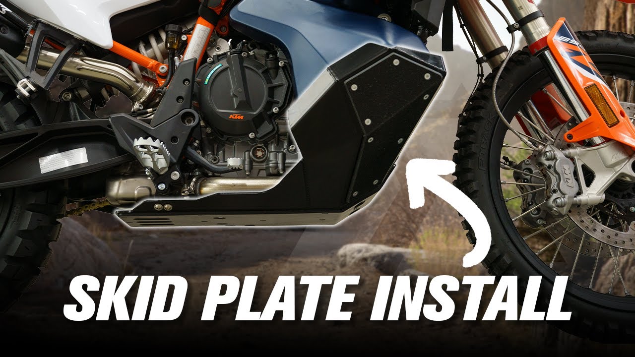 How To Install Tusk Quiet Glide ADV Skid Plate | '19+ KTM 790/890 & Husqvarna Norden 901