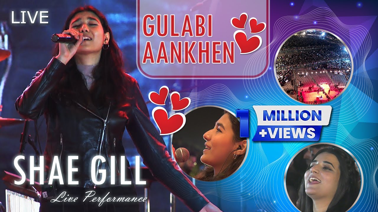 Gulabi Aankhen | shae gill | live performance | sarkari journey