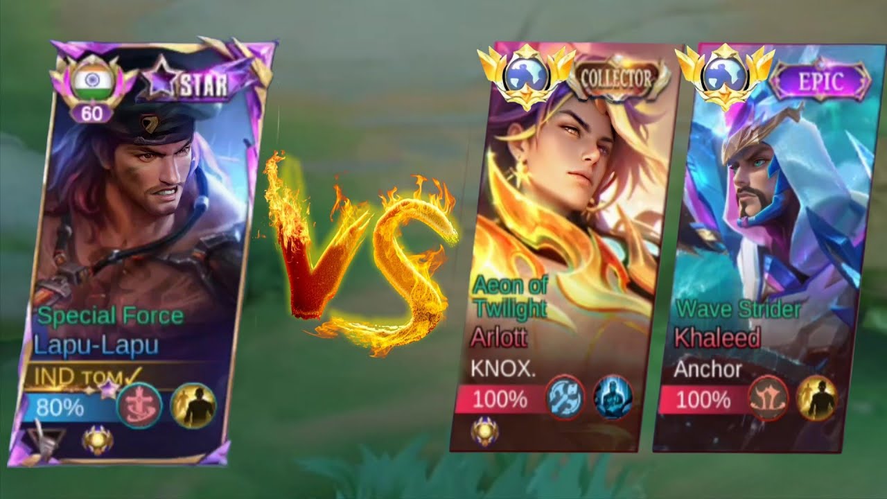 Can Lapu-Lapu Beat Global Arlott & Khaled? 💀 |Mythic Glory Gameplay|@LapuGodmlbb 