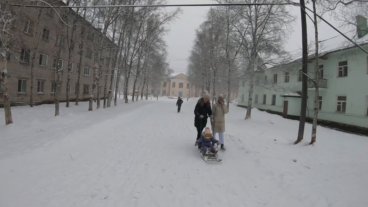 Монгохто✈ Прогулка в мартовский снег 🎬❄❄❄🐇