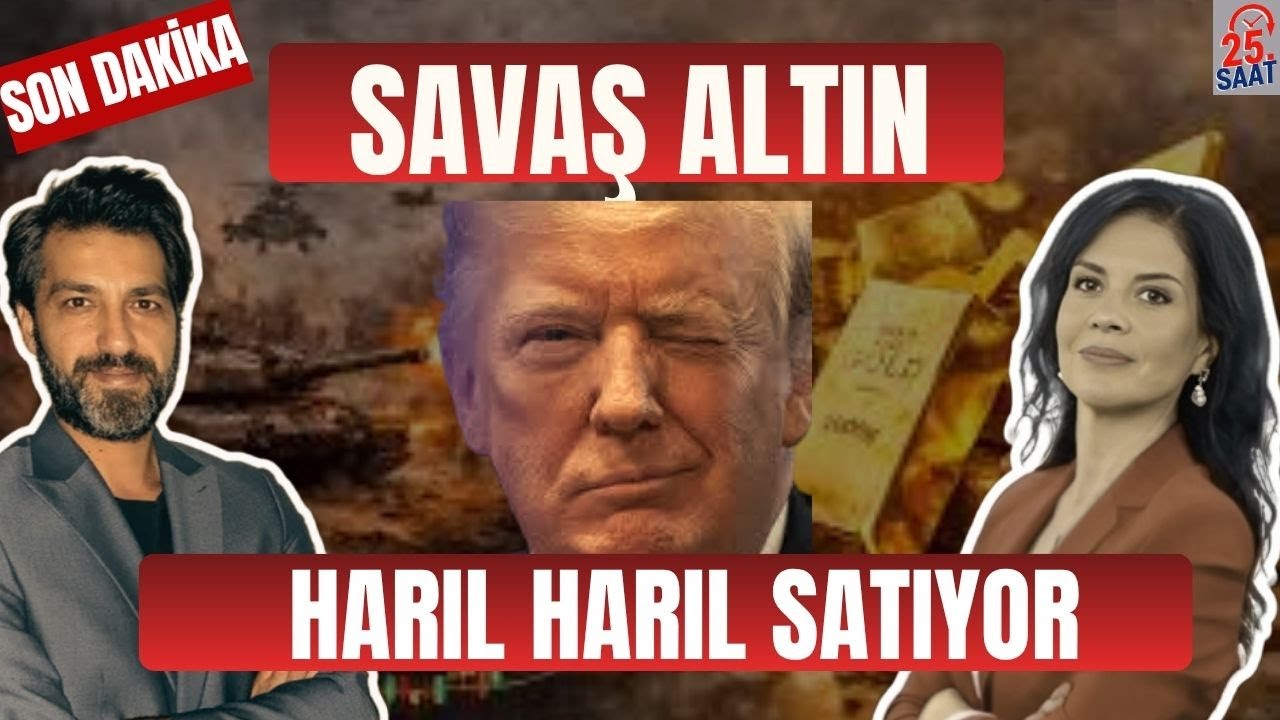 SAVAŞ ALTINI NEREYE G&Ouml;T&Uuml;R&Uuml;YOR MERKEZ BANKASI NE YAPACAK SATALIM MI ALALIM MI #canlı #ekonomi #altın