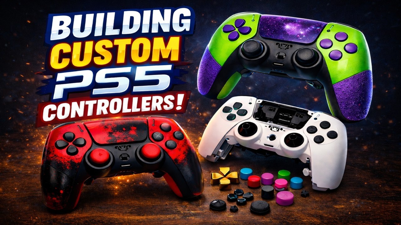 TMR Install + Back Buttons on PS5 Controller