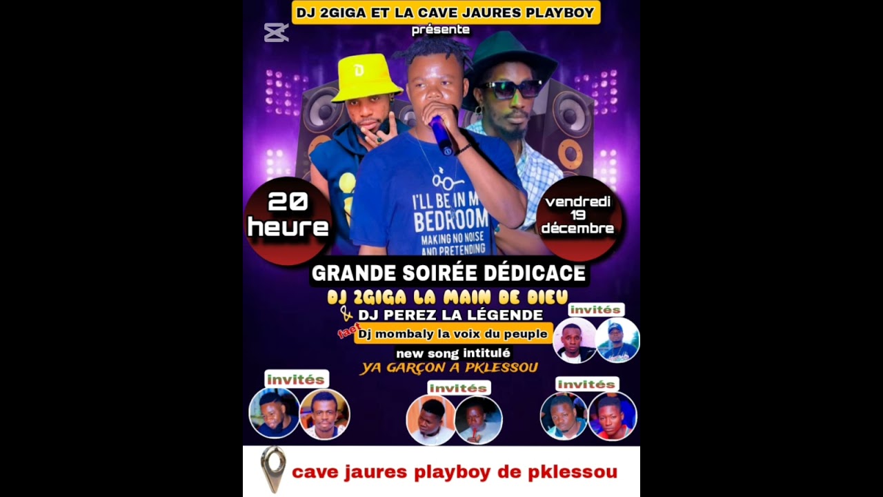 DJ 2GIGA LA MAIN DE DIEU feat dj perez . Ya garçon à Pklessou 